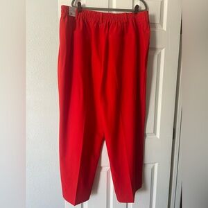 Lane Bryant Bold Scarlet Pants Plus Size